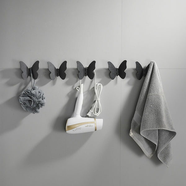 Wall Mounted Butterfly Hooks