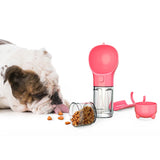 Portable 3-in-1 Cat and Dog Water Bottle – Multifunctional Feeder