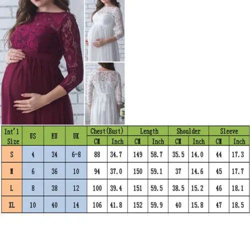 Puococo Maternity Lace Dress