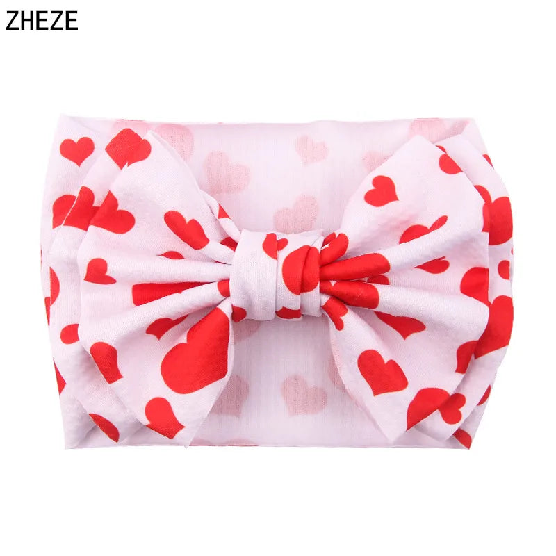 7" Big Double Layer Hair Bow