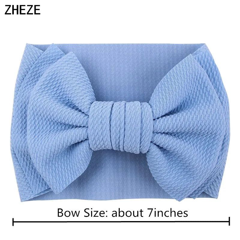 7" Big Double Layer Hair Bow