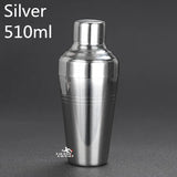 Carven 510ml Stainless Steel Cocktail Boston Bar Shaker – Japanese Style Bar Tool