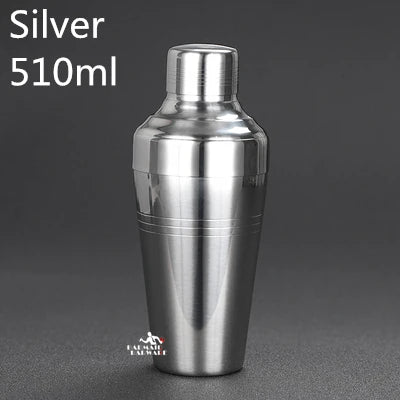 Carven 510ml Stainless Steel Cocktail Boston Bar Shaker – Japanese Style Bar Tool