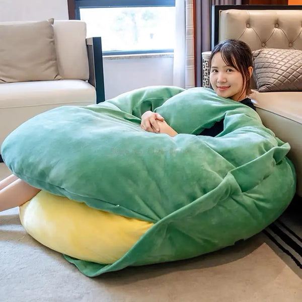 Green Wearable Turtle Shell Pillows
