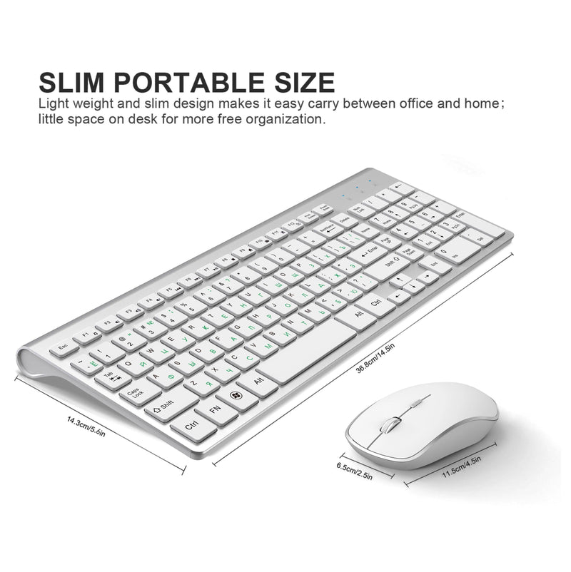 Wireless Keyboard Mouse Combo - The Next Door Neighbor 