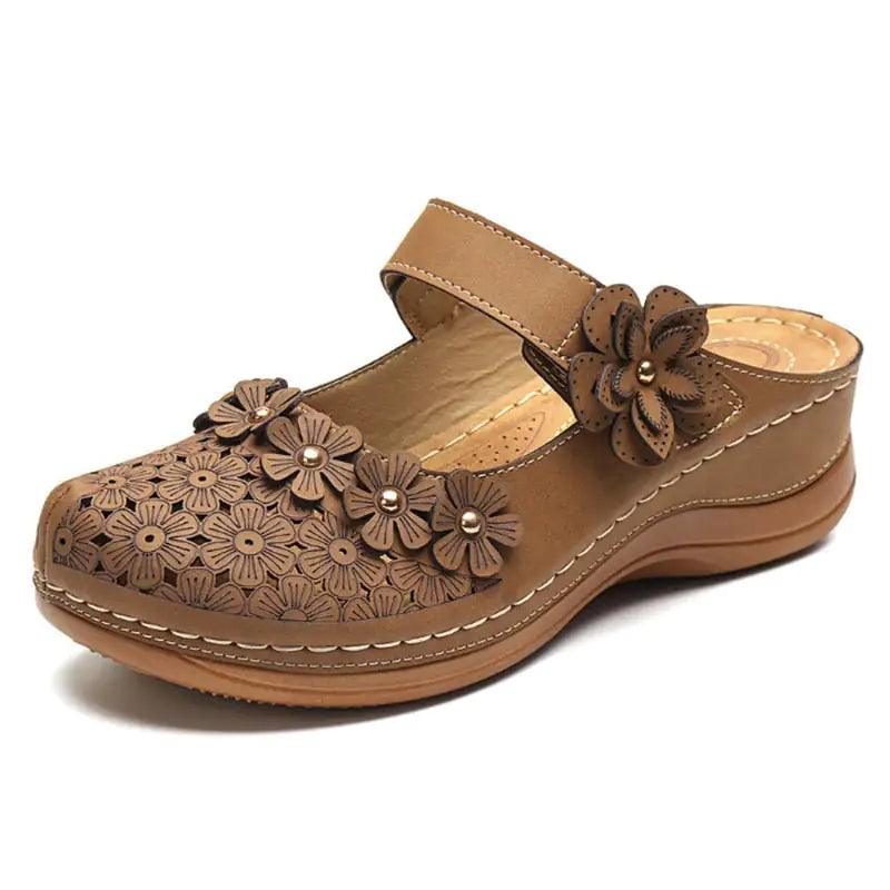 Flowers Orthopedic Sandal - The Next Door Neighbor 