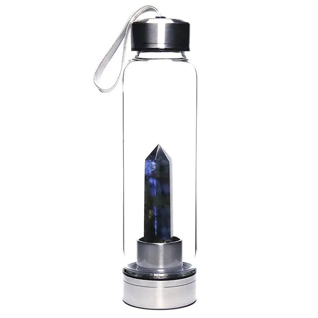 Natural Crystal Water Bottle