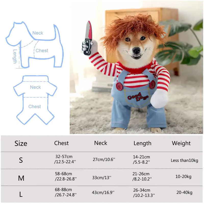 Chucky Dog Costume