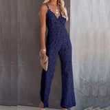 Summer Sleeveless Sling Jumpsuit