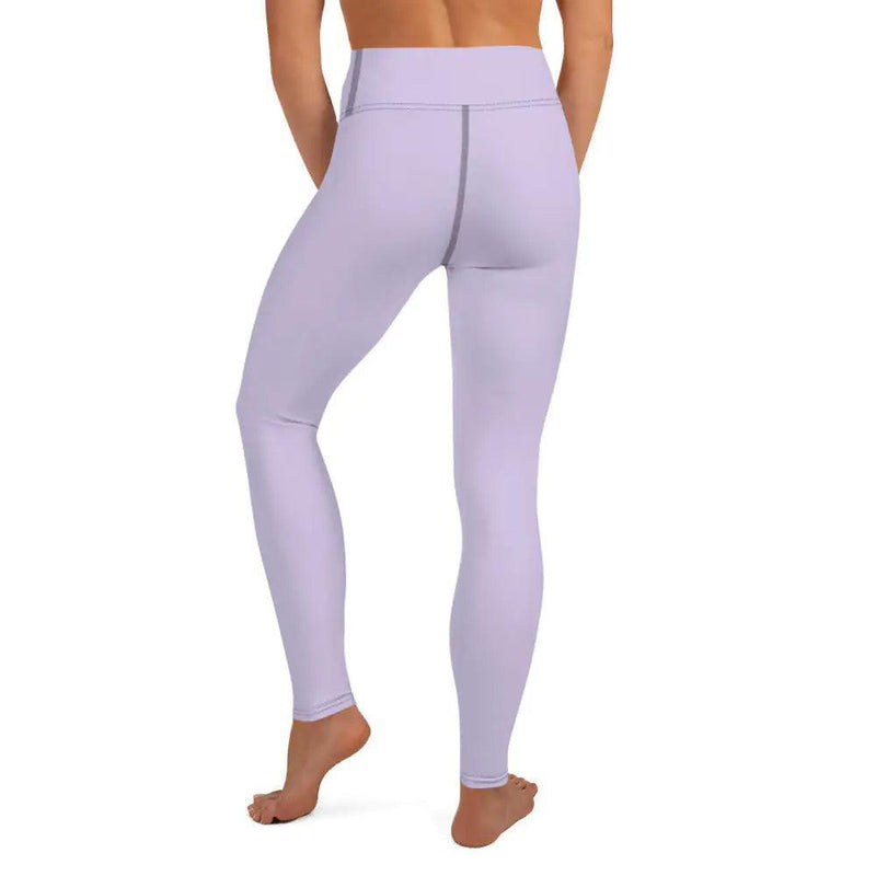 Tropical Seas Purple Sunset Yoga Leggings - The Next Door Neighbor 