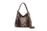 Fashion Snake Pattern Large Capacity Bag