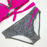 Patchwork Brazilian Bikini Set - Bikini Beach Wear