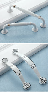 Ivory White Kitchen Cabinet Handles