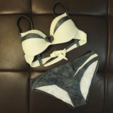 Patchwork Brazilian Bikini Set - Bikini Beach Wear