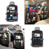 Backseat Car Organizer with Touch Screen Tablet Holder - The Next Door Neighbor 