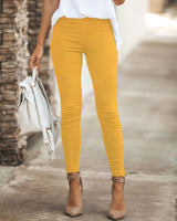 Workwear High Waisted Pencil Pants