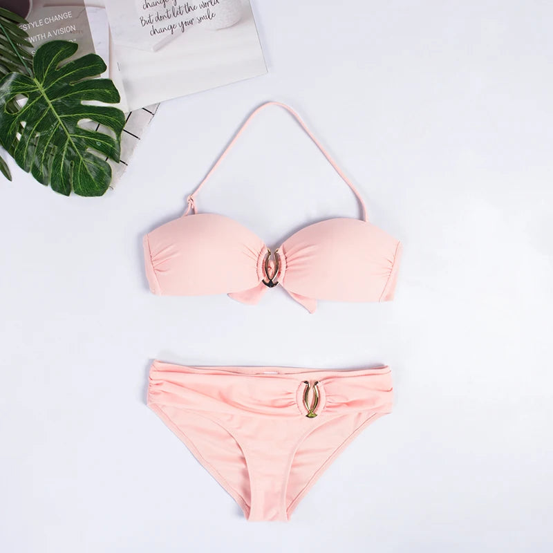 Beach Bikini - Push Up Swimwear Bikini