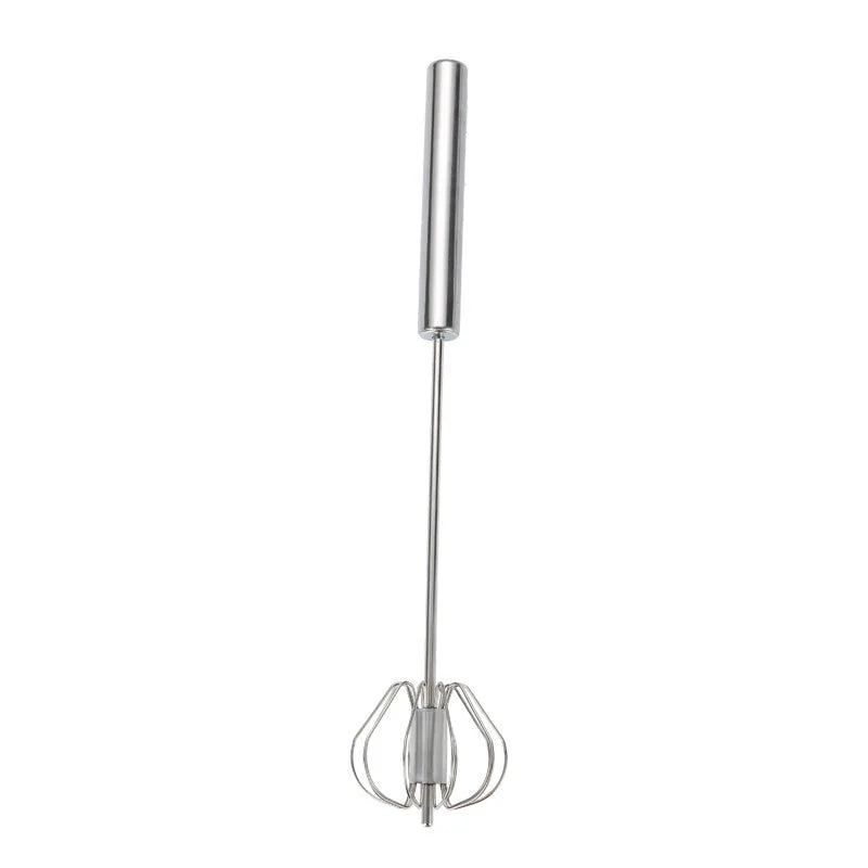 Stainless Steel Semi-Automatic Egg Beater