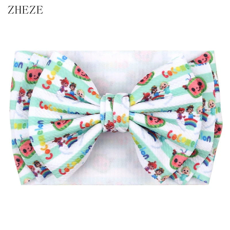 7" Big Double Layer Hair Bow