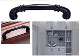 Zinc Alloy Black Cabinet Handles