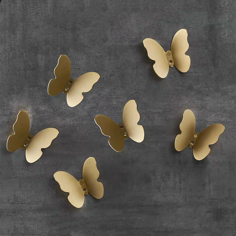 Wall Mounted Butterfly Hooks