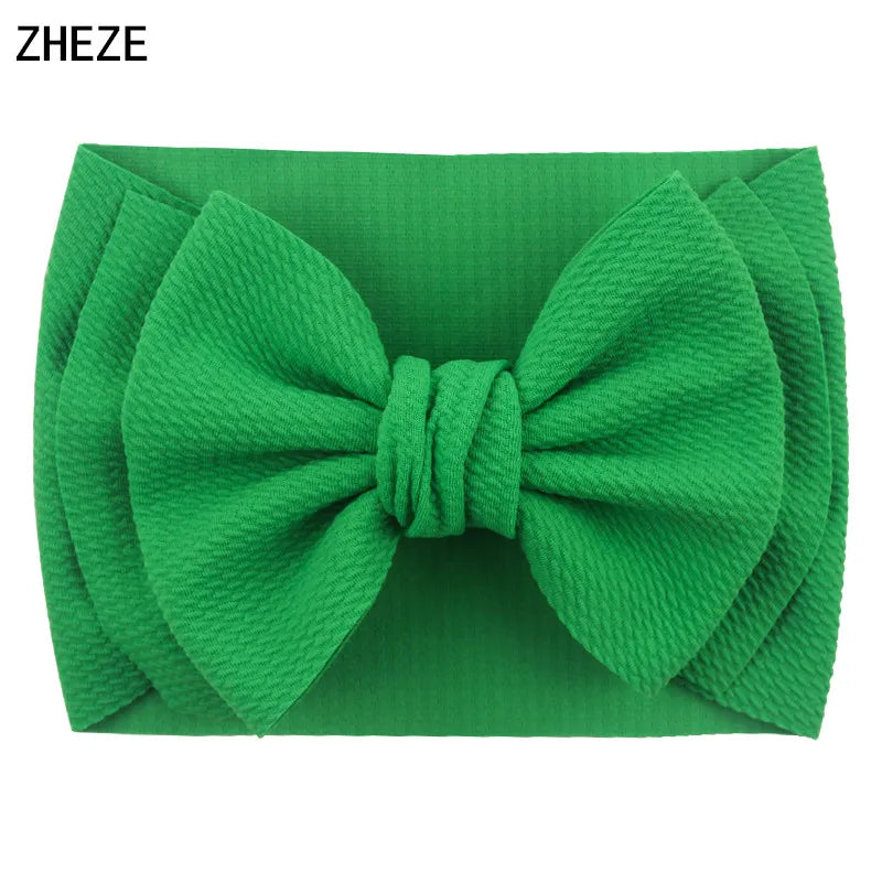 7" Big Double Layer Hair Bow