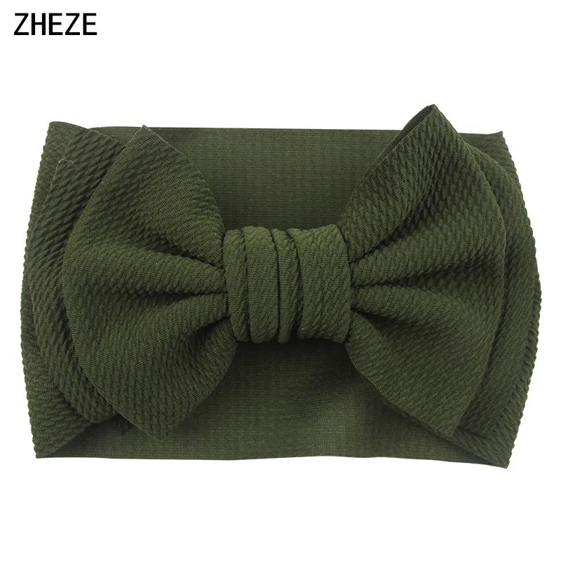 7" Big Double Layer Hair Bow