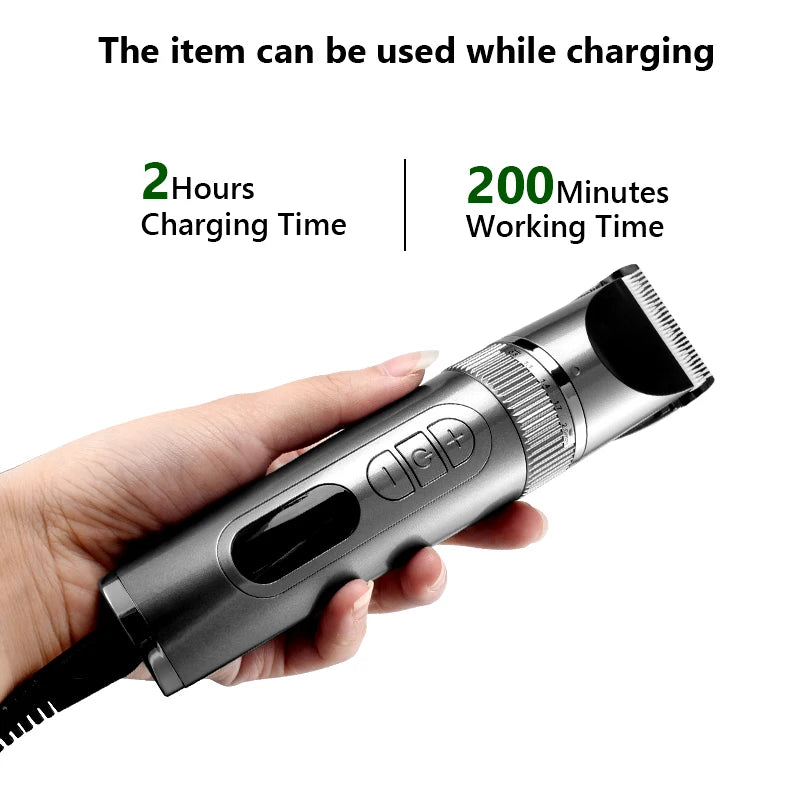 Professional Hair Clipper & Beard Trimmer