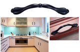 Zinc Alloy Black Cabinet Handles