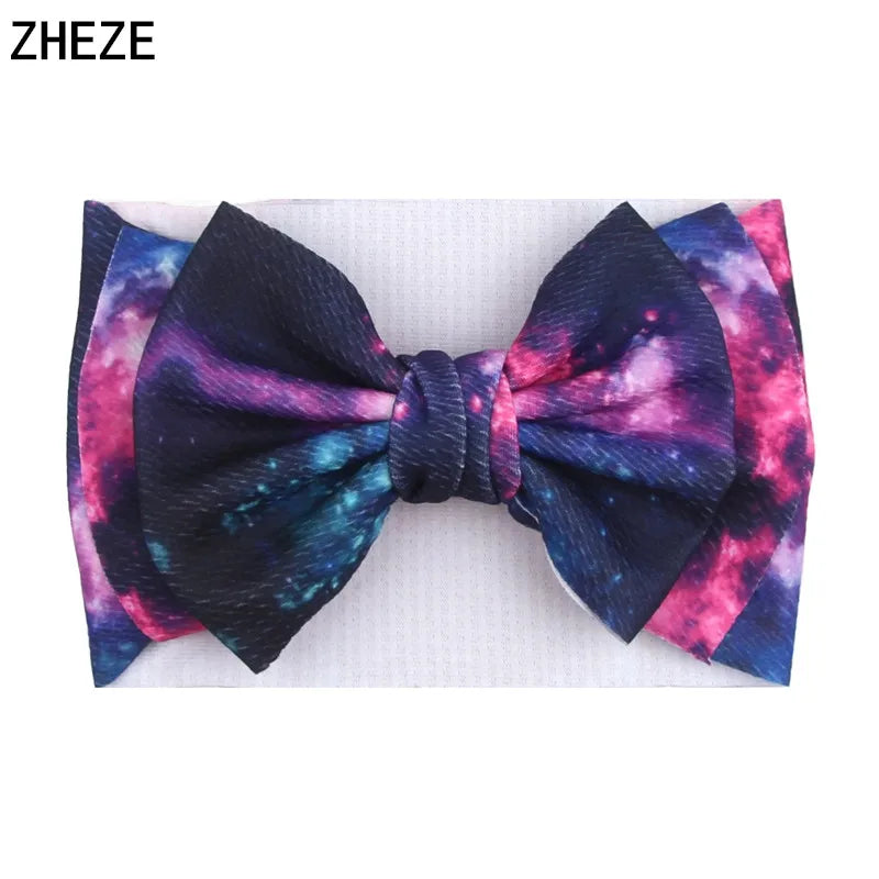 7" Big Double Layer Hair Bow