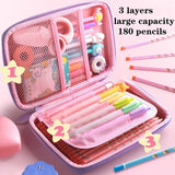 Unicorn Pencil Box 3D