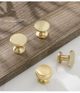 Gold Cabinet Pulls - Solid Zinc Alloy