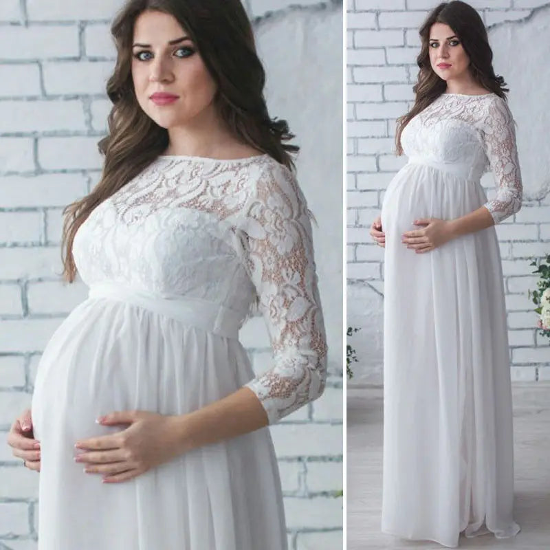 Puococo Maternity Lace Dress