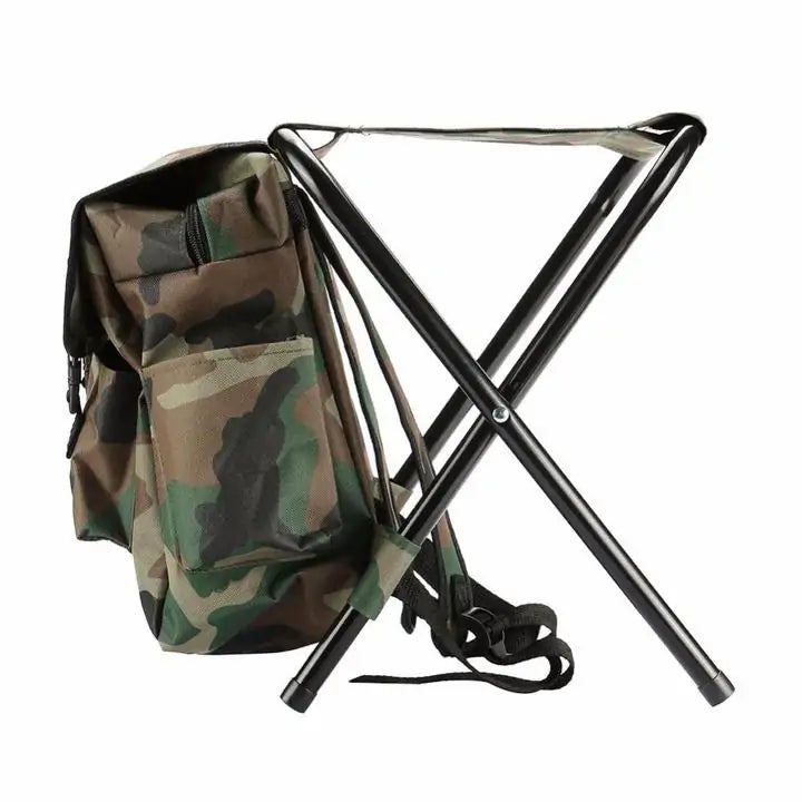 Folding Stool Backpack - The Next Door Neighbor 