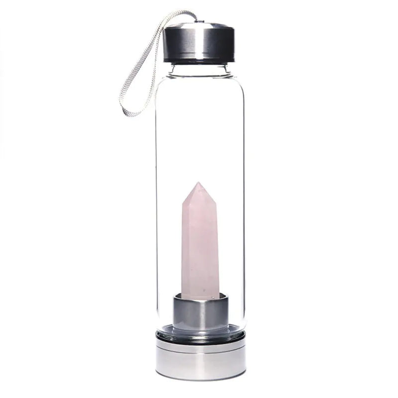 Natural Crystal Water Bottle