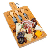 Bamboo Cheese Board and Knife Set