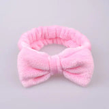 Coral Fleece Soft Bow Headbands - The Next Door Neighbor 