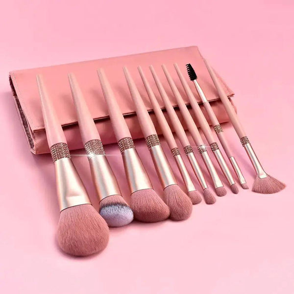 Belle&Rose™ Pink Sunset Brush Set - The Next Door Neighbor 