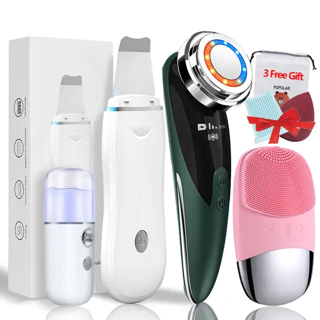 4+3 Kit Ultrasonic Skin Scrubber