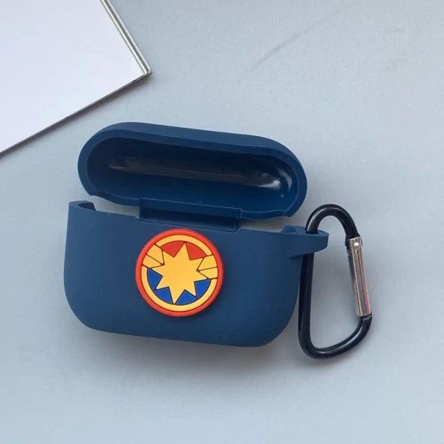 Cartoon Marvel Avengers Silicone Case For Airpods - The Next Door Neighbor 