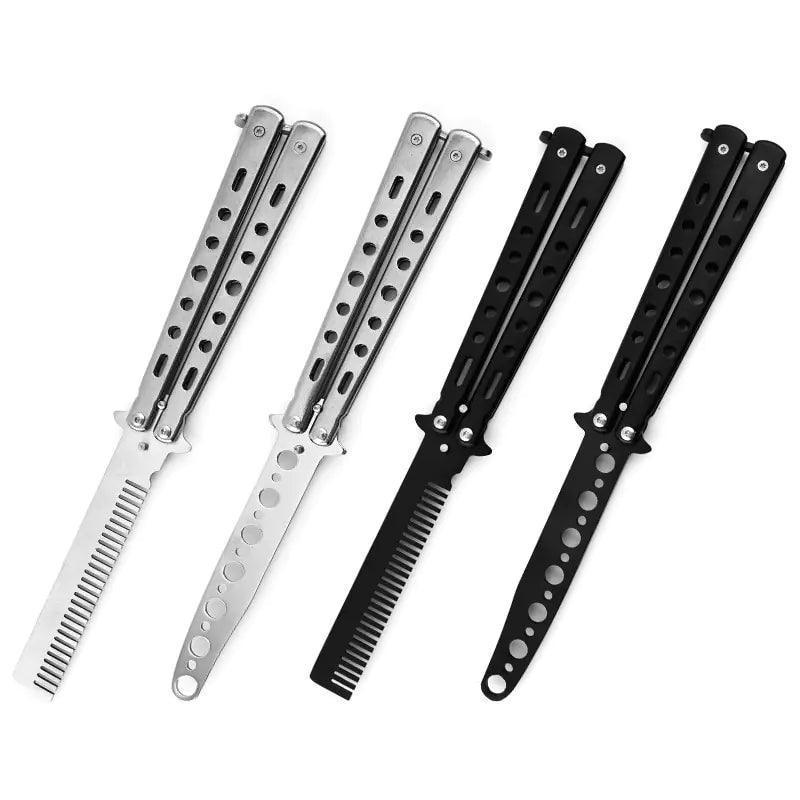 Foldable Stainless Steel Comb - The Next Door Neighbor 