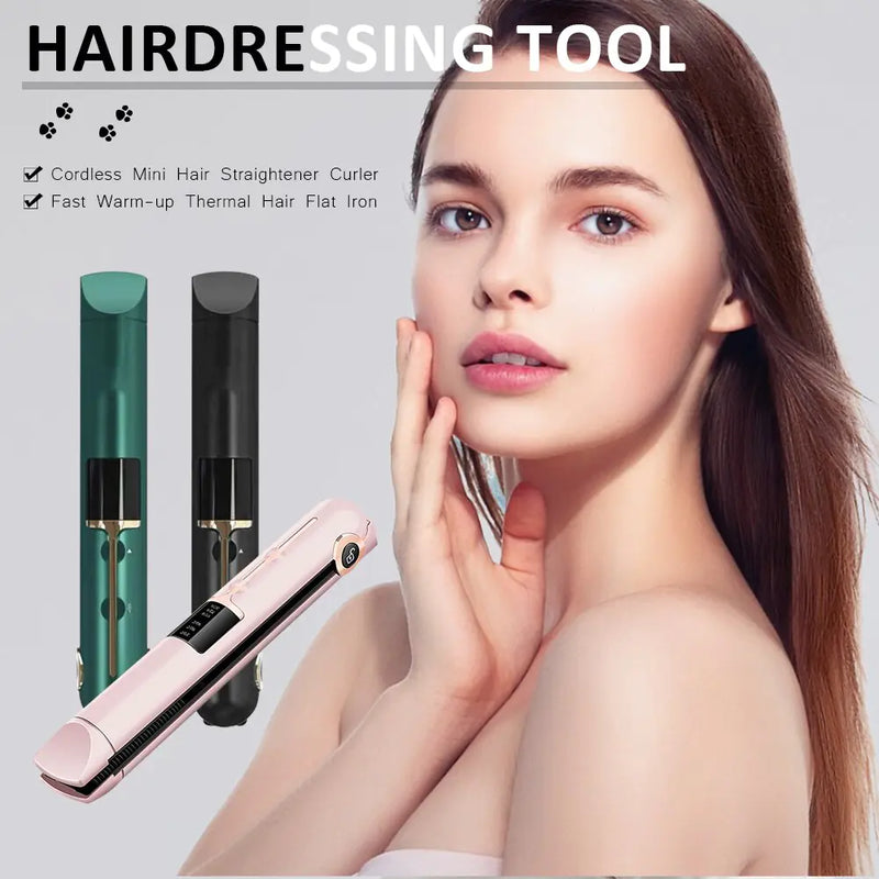 Portable Hair Curler Straightener - The Next Door Neighbor 