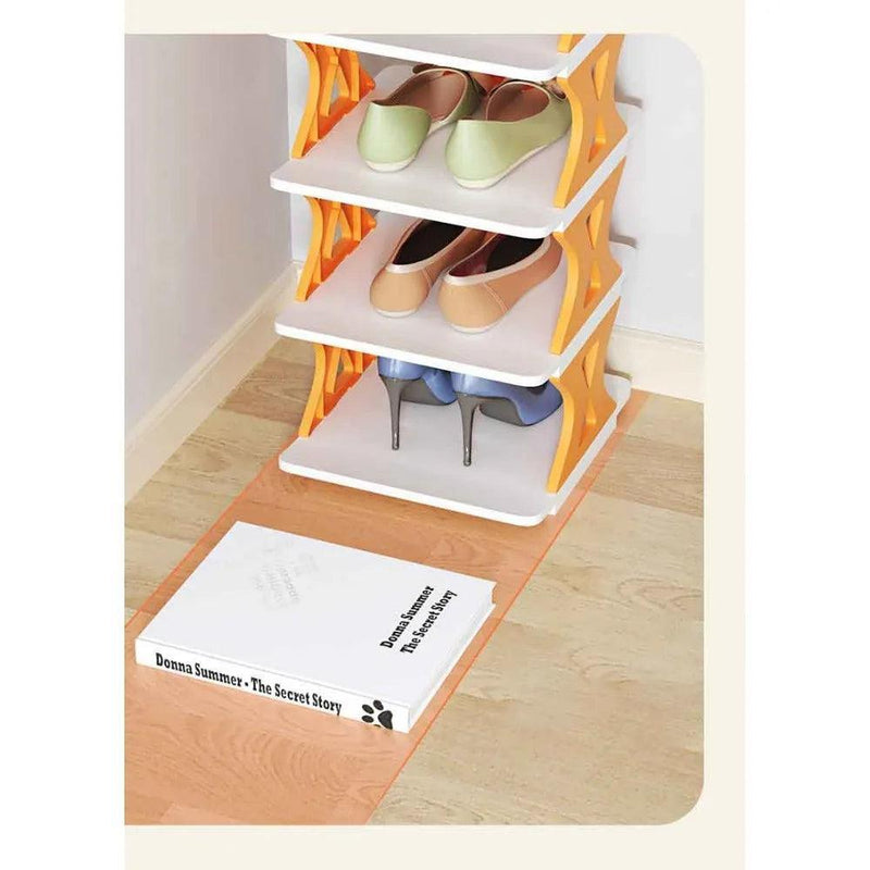 Multi-Layer Plastic Shoe Rack - The Next Door Neighbor 