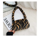 Animal Pattern Shoulder Clutch Bag