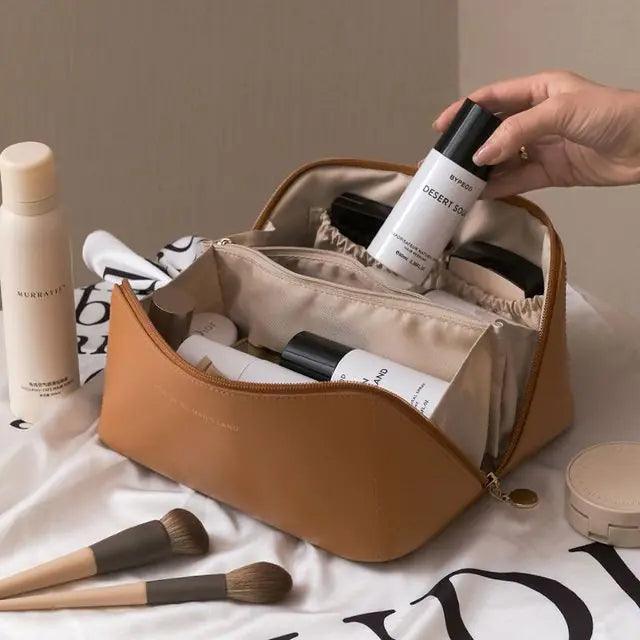 Leather Cosmetic Organizer - The Next Door Neighbor 