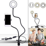 Selfie Ring Light Phone Holder Stand - The Next Door Neighbor 