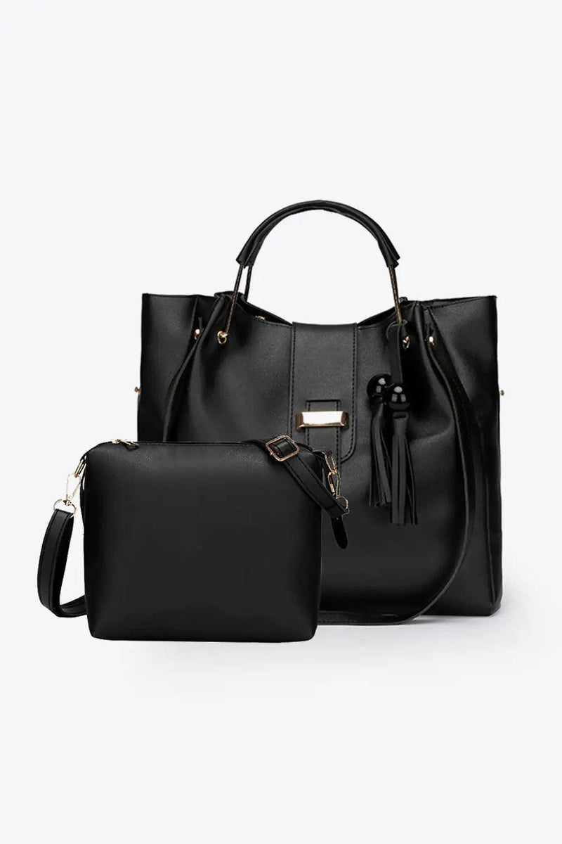 2-Piece PU Leather Bag Set - The Next Door Neighbor 