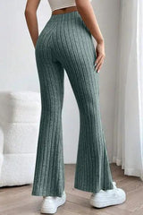 High Waist Flared Pants