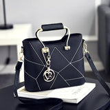 Luxury Geometric Design Handbag