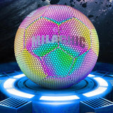 Holographic Glowing Soccer Ball - The Next Door Neighbor 